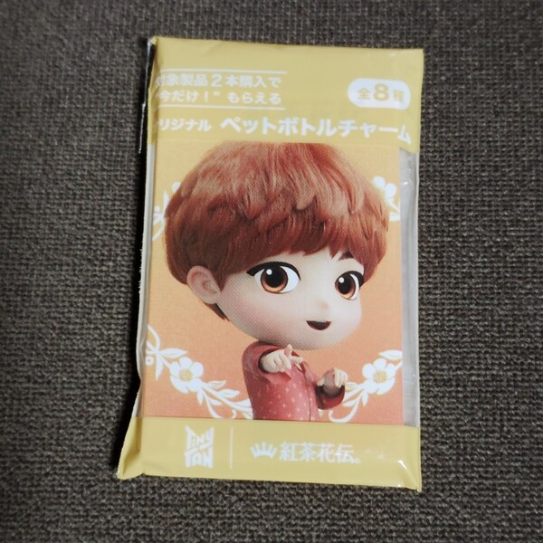 BTS 防弾少年団 バンタン 紅茶花伝×TinyTAN ジン JIN アールエム タイニータン ペットボトルチャーム 非売品/未開封