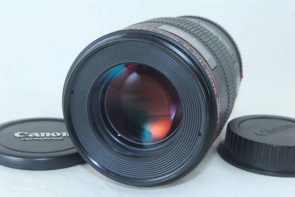 ★良品★Canon キャノン EF 100mm F2.8L MACRO IS USM 大人気レンズ♪