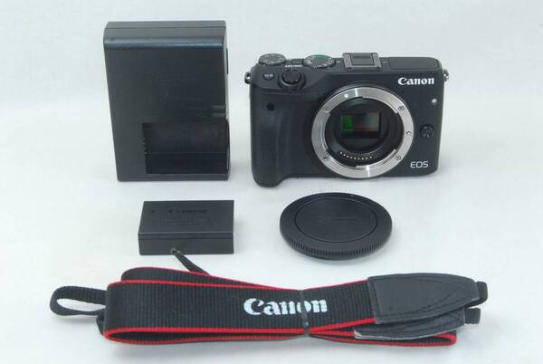 ★良品★CANON キャノン EOS M3 ボディ ブラック 大人気機種♪