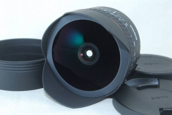 ★極美品★SIGMA シグマ AF 15mm F2.8 EX DG FISHEYE シグマSAマウント 希少品♪