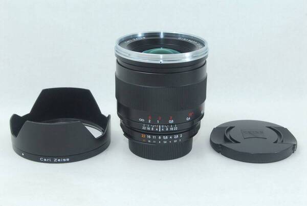 ★良品★Carl Zeiss カールツァイス Distagon ディスタゴン T* 25mm F2 ZF.2 NIKON ニコン フード付き♪