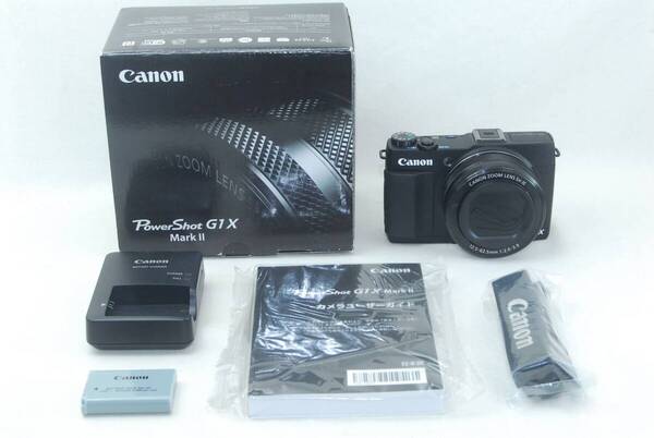 ★新品級★Canon キャノン PowerShot パワーショット G1X Mark II 元箱付き♪