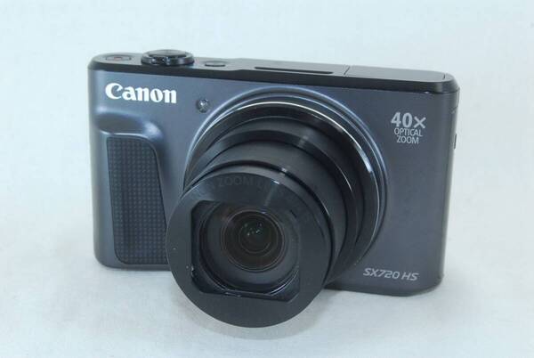 ★良品★Canon キャノン PowerShot パワーショット SX720 HS ブラック 光学40倍ズーム♪
