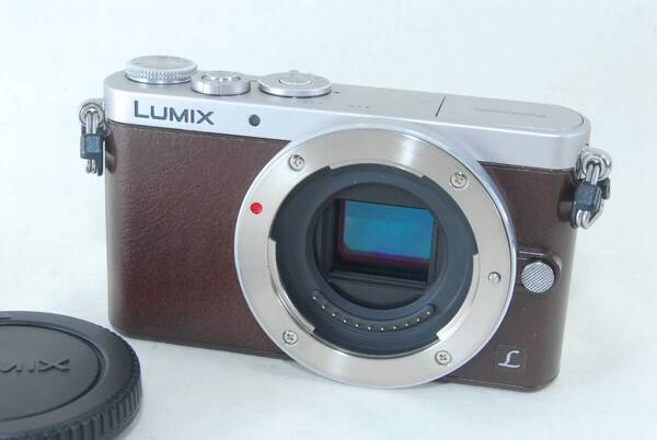 ★良品★Panasonic パナソニック LUMIX ルミックス DMC-GM1S ボディ ブラウン♪