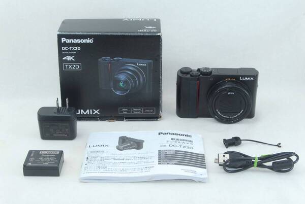 ★実用良品★Panasonic パナソニック LUMIX ルミックス DC-TX2D 各部点検・整備済み♪