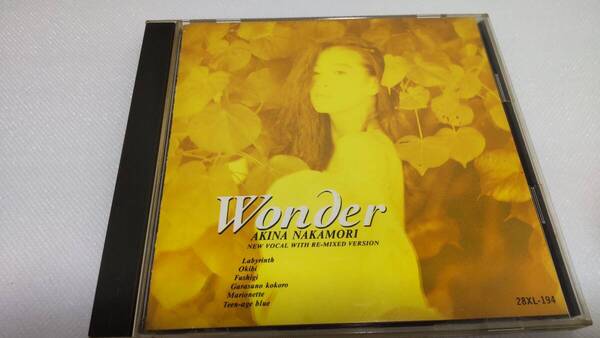 C0855 「CD」 中森明菜 / WONDER 品番 28XL-194