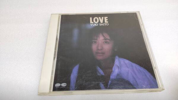 C0915 「CD」 斉藤由貴 / Love 品番PCCA-00328 音声確認済