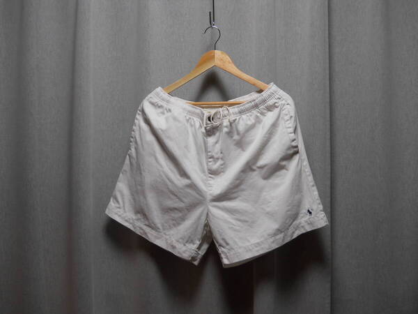 ポロ ラルフローレン ショートパンツ チノショーツ ホワイト L ヴィンテージ 古着 90s00s