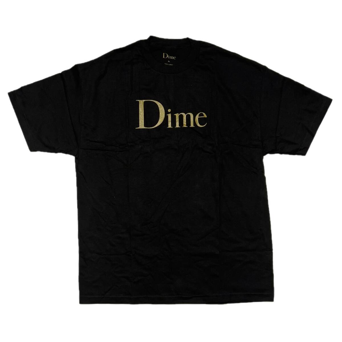 ☆Dime ブラック Classic スウェットシャツ Dime Classic ダイム クラシック フロントプリントTシャツ