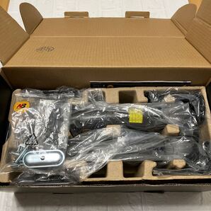NB North Bayou デュアルモニターアーム 2画面 モニター ノートパソコンアーム 2in1 10-17インチノートパソコン 17-27インチモニター対応