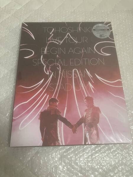(新品未開封) (外箱痛み) 東方神起 LIVE TOUR ~Begin Again~ Special Edition in NISSAN STADIUM(DVD3枚組)(初回生産限定盤)
