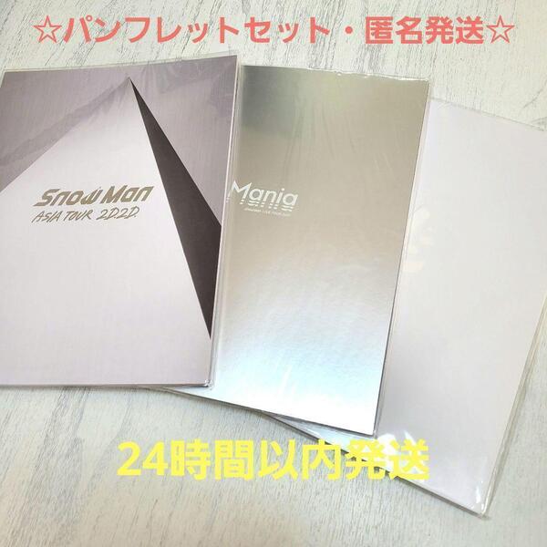 ☆匿名配送☆Snow Man パンフレット 2D.2D. Mania LABO