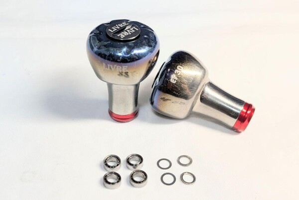 リブレ EF30 管650FP ハンドルノブ シマノA ダイワS ベアリング付