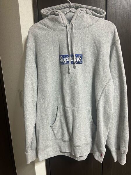 Supreme Bandana BOX LOGO Hoodedシュプリーム バンダナ ボックスロゴ パーカー Sweatshirt