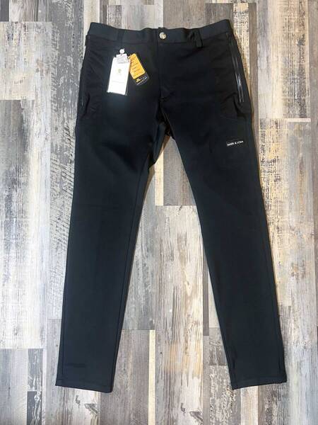 美品 本物 MARK&LONA マークアンドロナ Infinite Hybrid Pant ジャージロメリーナ 2WAYストレッチパンツ MLM-1A-AT01 ブラック サイズ48