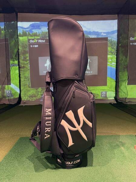 超美品 限定・レア品 日本未発売品 三浦技研 US MIURA TOUR BAG ツアーキャディバッグ VESSEL製 ブラック