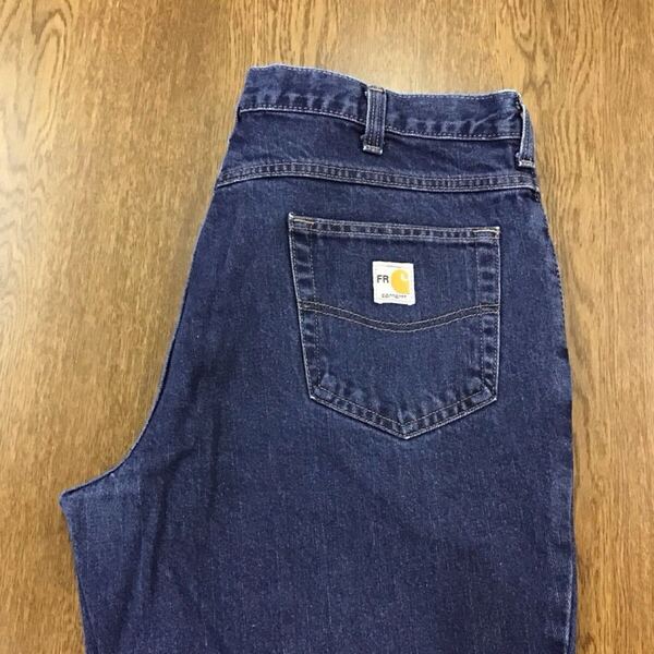 【GE024】Carhartt W38 L32 ジーンズ ジーパン デニムパンツ メンズブランド古着 カーハート 送料無料