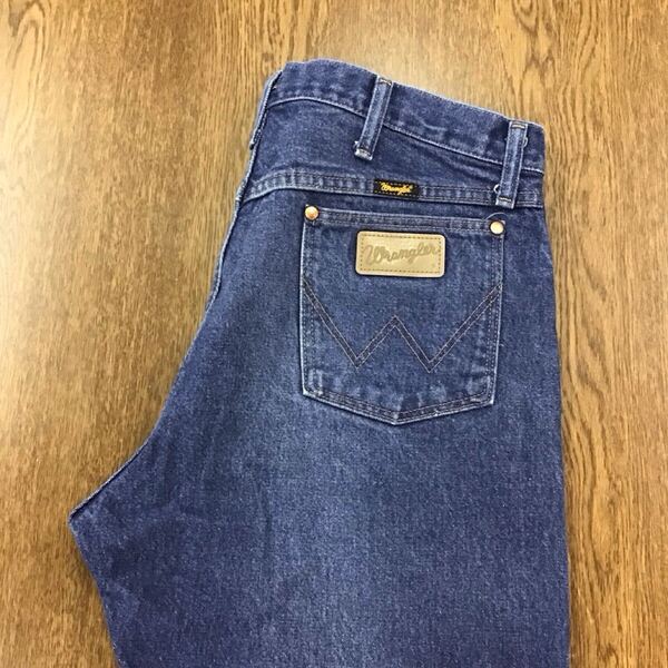 【GE071】Wrangler 13MWZ W36 L29 ジーンズ ジーパン デニムパンツ メンズブランド古着 ラングラー 送料無料