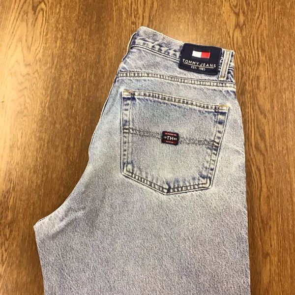 【GE082】TOMMY HILFIGER W36 L30 ジーンズ ジーパン デニムパンツ メンズブランド古着 トミーヒルフィガー 送料無料