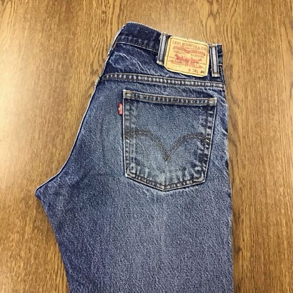 【GE087】Levi's 517 W33 L34 定番ブーツカット ジーンズ ジーパン デニムパンツ メンズブランド古着 リーバイス517 送料無料