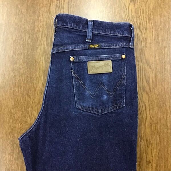 【GE126】Wrangler 947STR W34 L32 ジーンズ ジーパン デニムパンツ ストレッチ生地 メンズブランド古着 ラングラー 送料無料