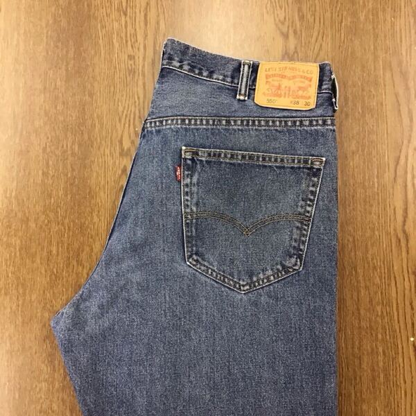 【GE133】Levi's 550 W38 L30 ジーンズ ジーパン デニムパンツ メンズブランド古着 リーバイス550 送料無料