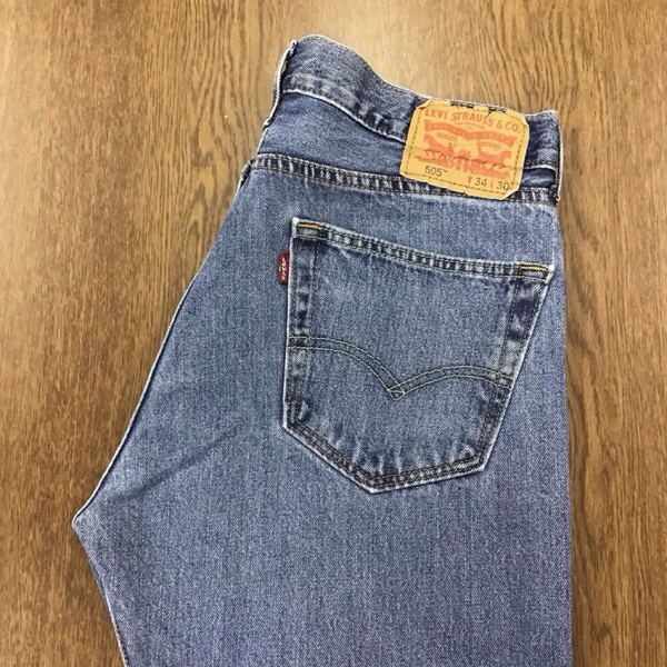 【GE144】Levi's 505 W34 L30 ジーンズ ジーパン デニムパンツ メンズブランド古着 リーバイス505 送料無料