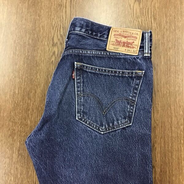 【GE147】Levi's 505 W34 L32 ジーンズ ジーパン デニムパンツ メンズブランド古着 リーバイス505 送料無料