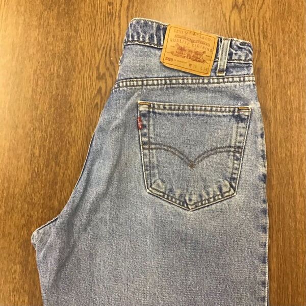 【GE158】Levi's 550 W36 L34 ジーンズ ジーパン デニムパンツ メンズブランド古着 リーバイス550 送料無料