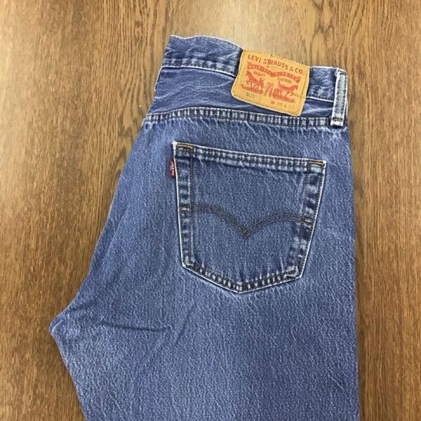 【GE160】Levi's 501 W36 L32 定番ストレート ジーンズ ジーパン デニムパンツ メンズブランド古着 リーバイス501 送料無料