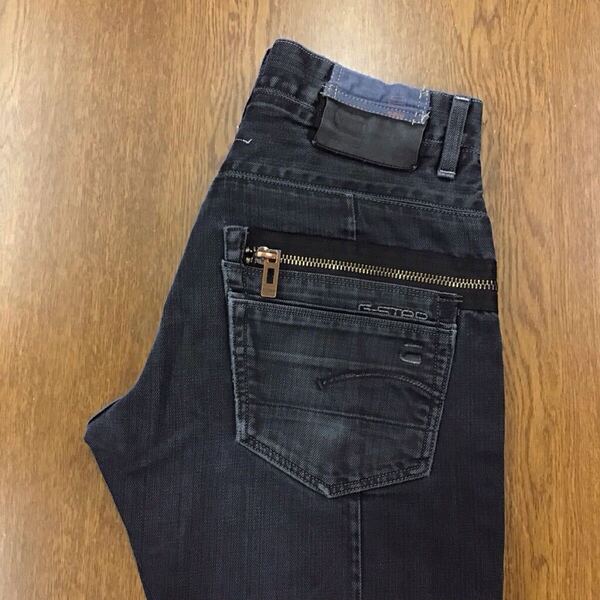 【GE163】G-STAR RAW W33 L32 ジーンズ ジーパン デニムパンツ メンズブランド古着 ジースターロウ 送料無料