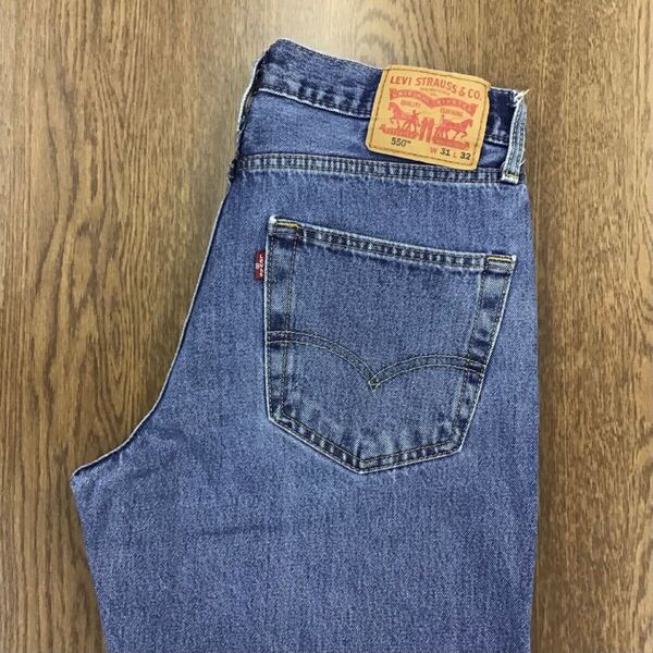 【GE165】Levi's 550 W31 L32 ジーンズ ジーパン デニムパンツ メンズブランド古着 リーバイス550 送料無料