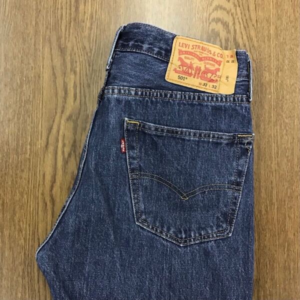 【GE169】Levi's 501 W32 L32 定番ストレート ジーンズ ジーパン デニムパンツ メンズブランド古着 リーバイス501 送料無料