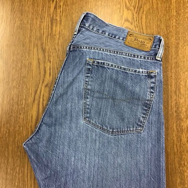 【GE172】POLO RALPH LAUREN W36 L32 ジーンズ ジーパン デニムパンツ メンズブランド古着 ポロ ラルフローレン 送料無料