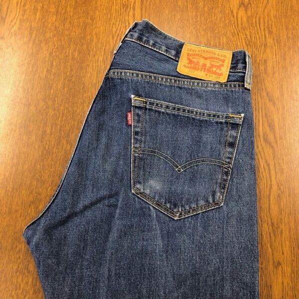 【GE183】Levi's 505 W34 L30 ジーンズ ジーパン デニムパンツ メンズブランド古着 リーバイス505 ボタン裏刻印4649 送料無料