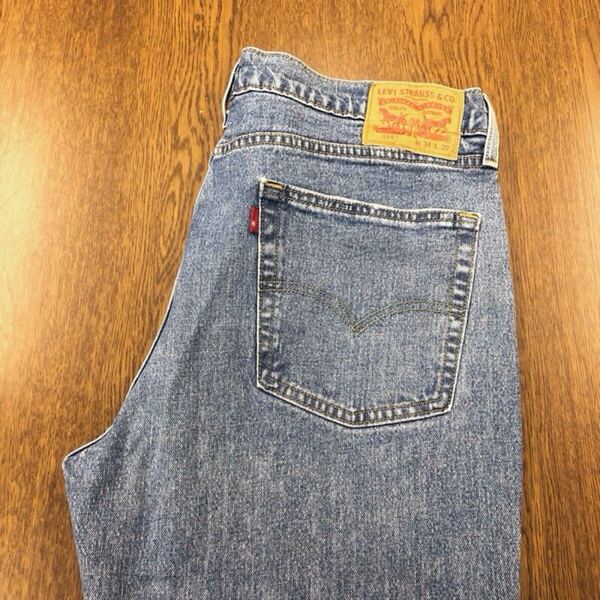 【GE197】Levi's 514 W36 L32 色落ち加工 ジーンズ ジーパン デニムパンツ ストレッチ生地 メンズブランド古着 リーバイス514 送料無料