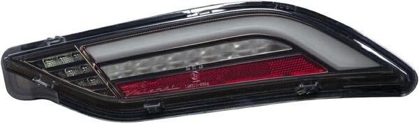 ヴァレンティ LEDテールランプREVO (ロア) トヨタ ハリアー 80系 2022年9月以降登録車用 ライトスモーク/ブラッククローム TT80HAR-SB-L-2