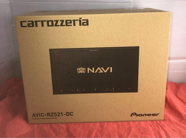 Pioneer AVIC-RZ521 楽ナビ 7インチ 170mm HD画質 IPS 無料地図更新 フルセグ Bluetooth HDMI カロッツェリアDC スティック無です