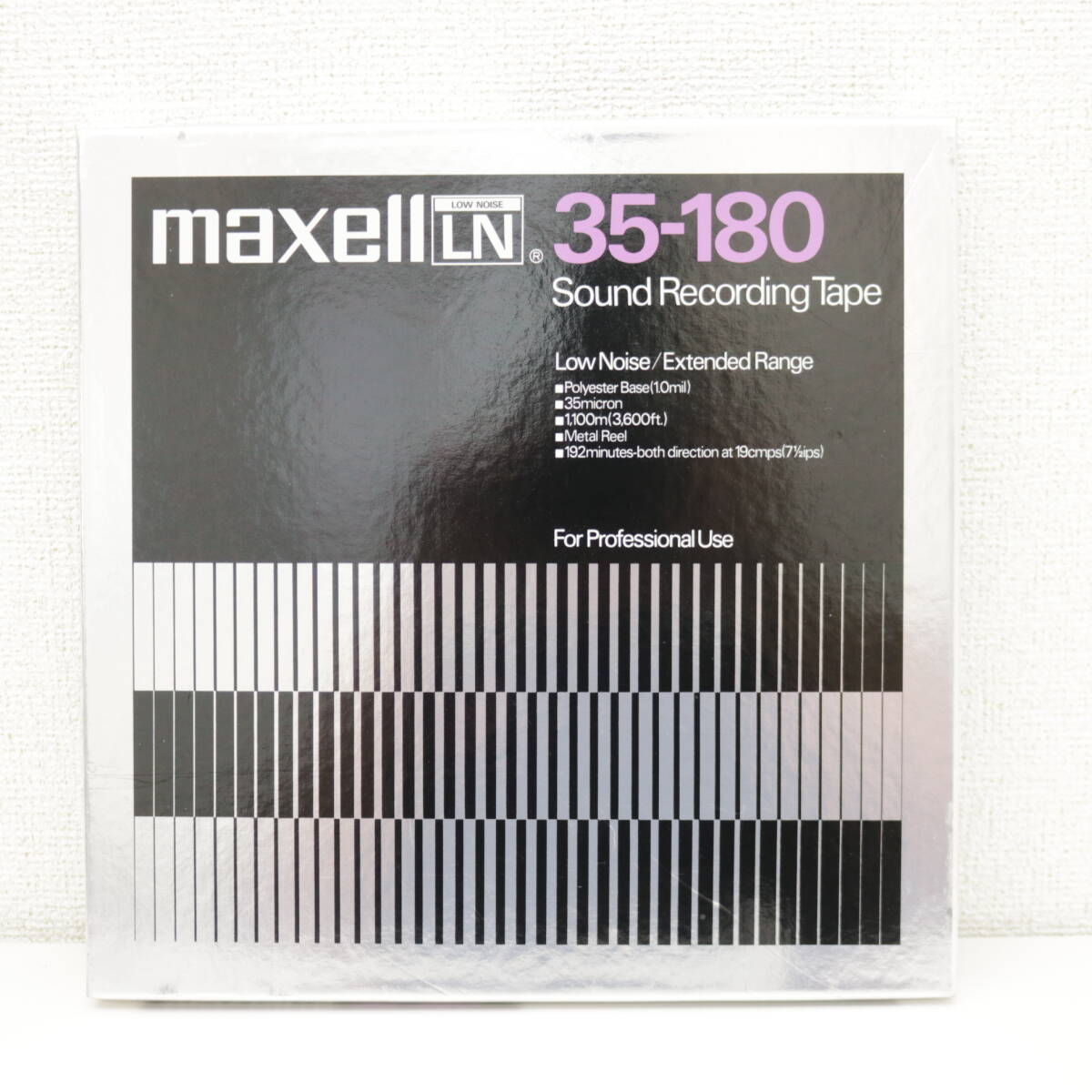オープンリールテープ 10号 MAXELL UD 35-180 メタルリール MR