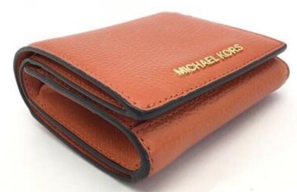 新品 MICHAEL KORS マイケルコース 三つ折り財布 ウォレット ミニ財布 本革 財布 二つ折り財布