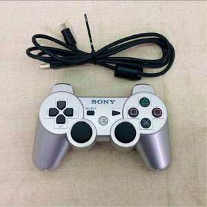 SONY プレイステーション3 PS3 コントローラ シルバー CECHZC2J ソニー Playstation3 本体 USBケーブル ゲーム 周辺機器 プレステ