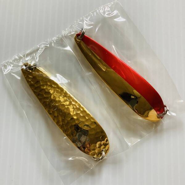 未使用 スプーンルアー18g 2個セット サクラマス ニジマス アキアジ トラウト カラフトマス 渓流