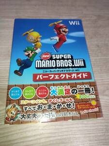 C617 Wii ニュー・スーパーマリオブラザーズ・wii パーフェクトガイド 攻略本