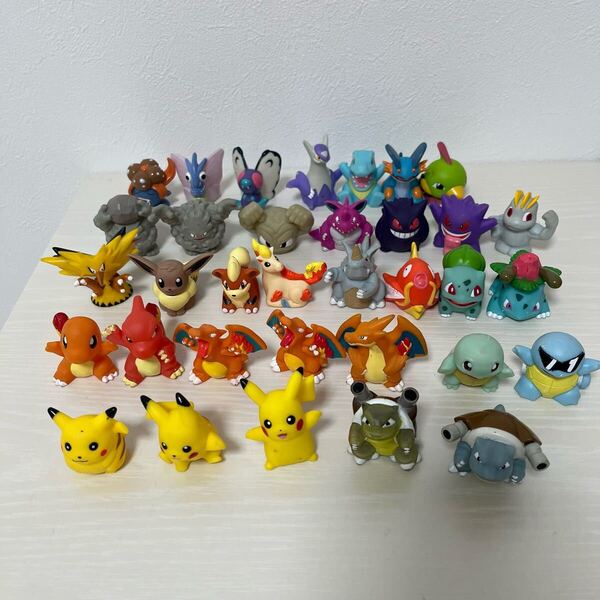 【希少】ポケモン指人形 ソフビ フィギュア ポケモン 初期 まとめ売り ポケットモンスター 指人形 ピカチュウ