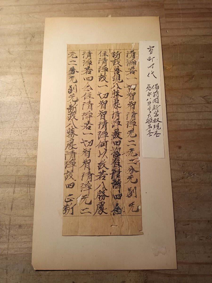 Bibian 比比昂 - 古写経 断簡 焼経 天平時代 奈良二月堂 古筆極