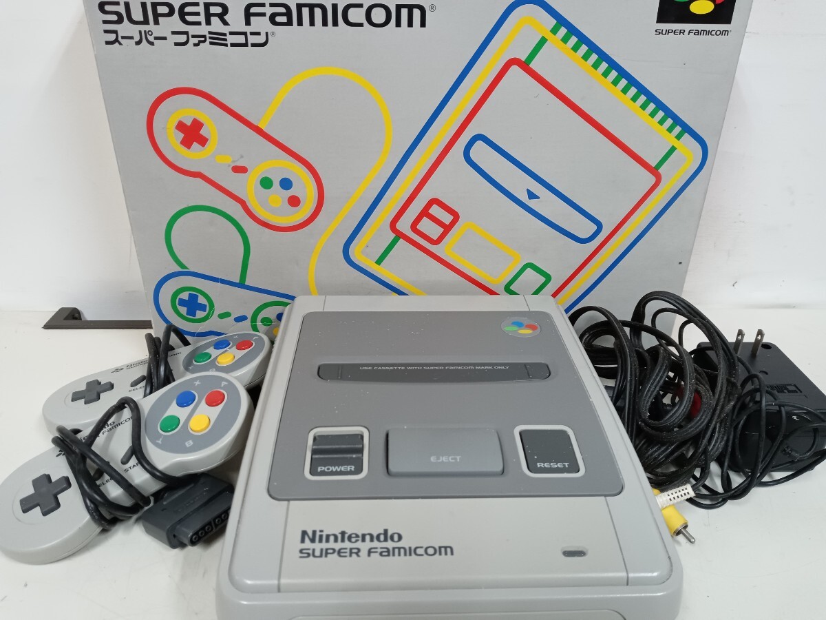 ⭐️極美品⭐️ ニンテンドー SFC スーパーファミコン 本体 SHVC-001