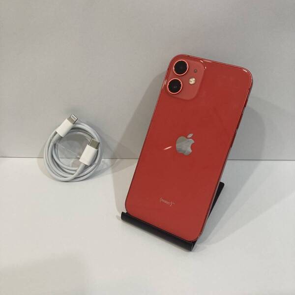 電池90% ★iPhone 12mini 64GB SIMフリー レッド Rakuten版 〇 MGAE3J/A 即日発送可能★送料無料★1985