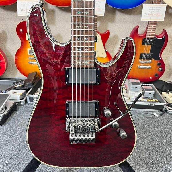 【9554】 Schecter hellraiser EMG FloydRose