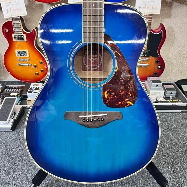 【8681】 YAMAHA FS720S 青 ストラップピン穴 多数