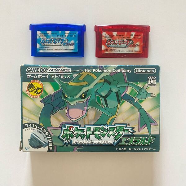 ポケットモンスター ポケモン エメラルド サファイア ルビー GBA
